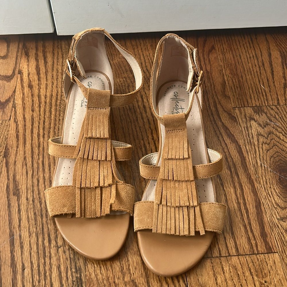 Clarks Abigail Sun Strappy Sandal Size 8 New without Box - Picture 2 of 5